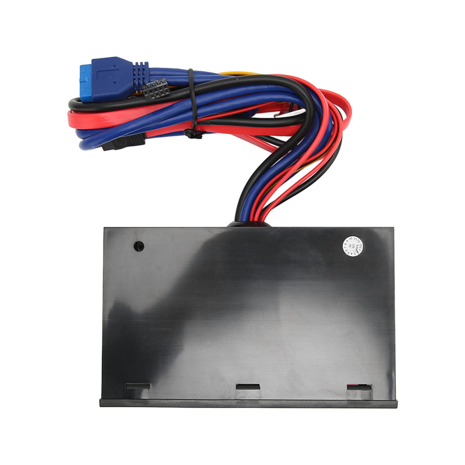 5,25-Zoll-Multifunktionspanel für Optisches Laufwerk, Medien-Frontpanel, Multifunktions-USB 3.0-Hub, M2 TF MMC MS CF-Kartenleser, ESATA, LED-Anzeige