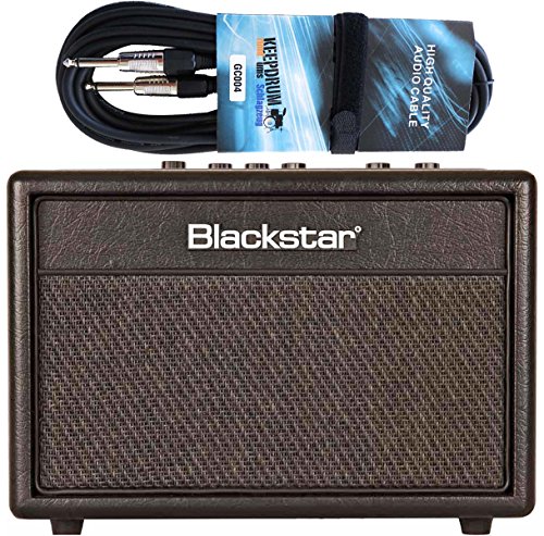 Black Star ID Core Beam Bluetooth Guitarra y Amplificador de Bajos Combo + Keepdrum Guitarra Cable GC004