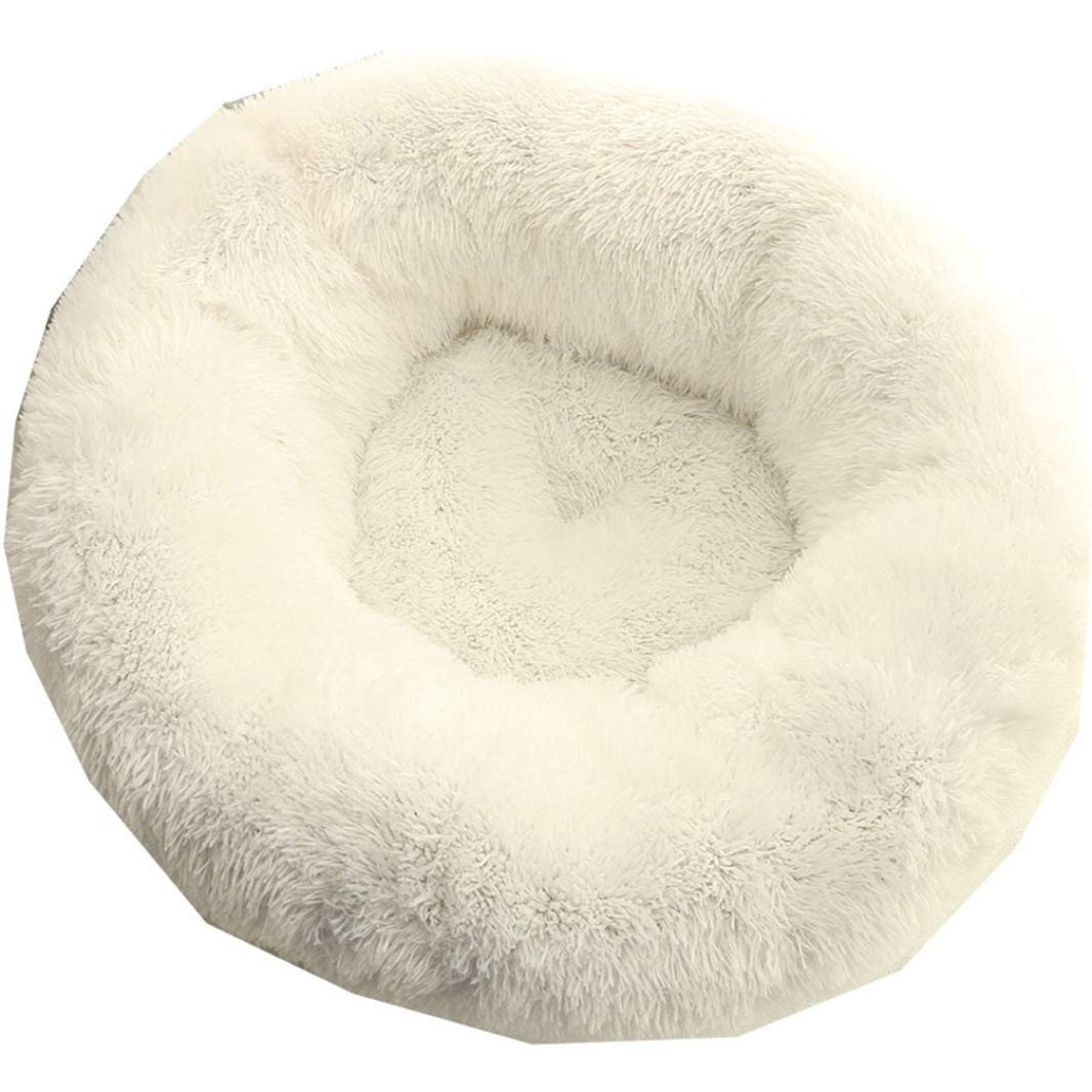 Panier pour chat et chien Z02 70cm lavable et rembourré avec oreiller mignon intégré