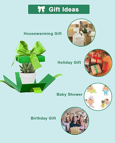 Miniatura 6 de vensovo 48 macetas pequeñas de cerámica blanca  Mini maceta pequeña de cerámica de 2 pulgadas con orificio de drenaje, macetas de arcilla para