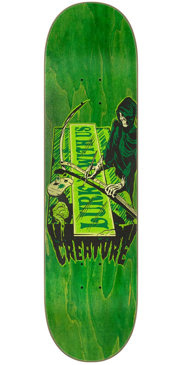 Creature Now Hiring Planche de skateboard en bouleau 7 plis 21 cm