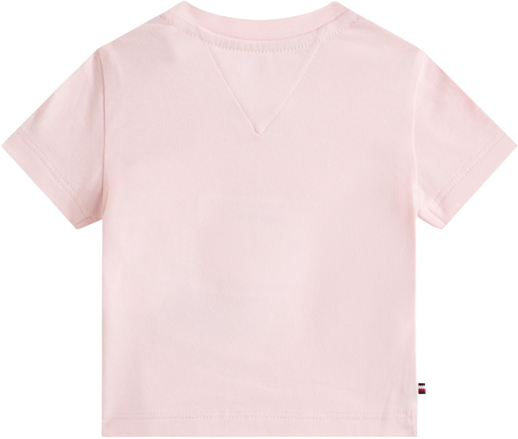 Tommy Hilfiger Newborn MONOTYPE Logo tee S/S KN0KN02146 Pink (Duchess Pink) 12 Month