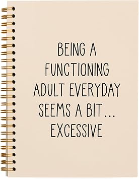OXW Funny Office Gifts Notebook Journal, Gag Fun Gifts for Colleague