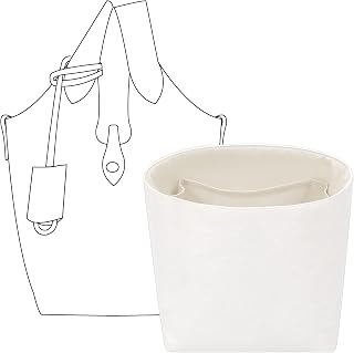 Tote Bag Organizer Insert for Ralph Lauren Polo Play S handbag, Custom Fit Inside Premium Craie Lightweight Water Resistant Purse Insert