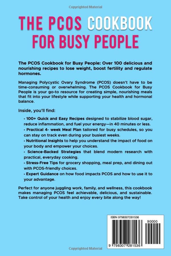 The PCOS Cookbook for Busy People: Delicious & Nourishing Recipes to Lose Weight, Boost Fertility and Regulate Hormones - Image 2