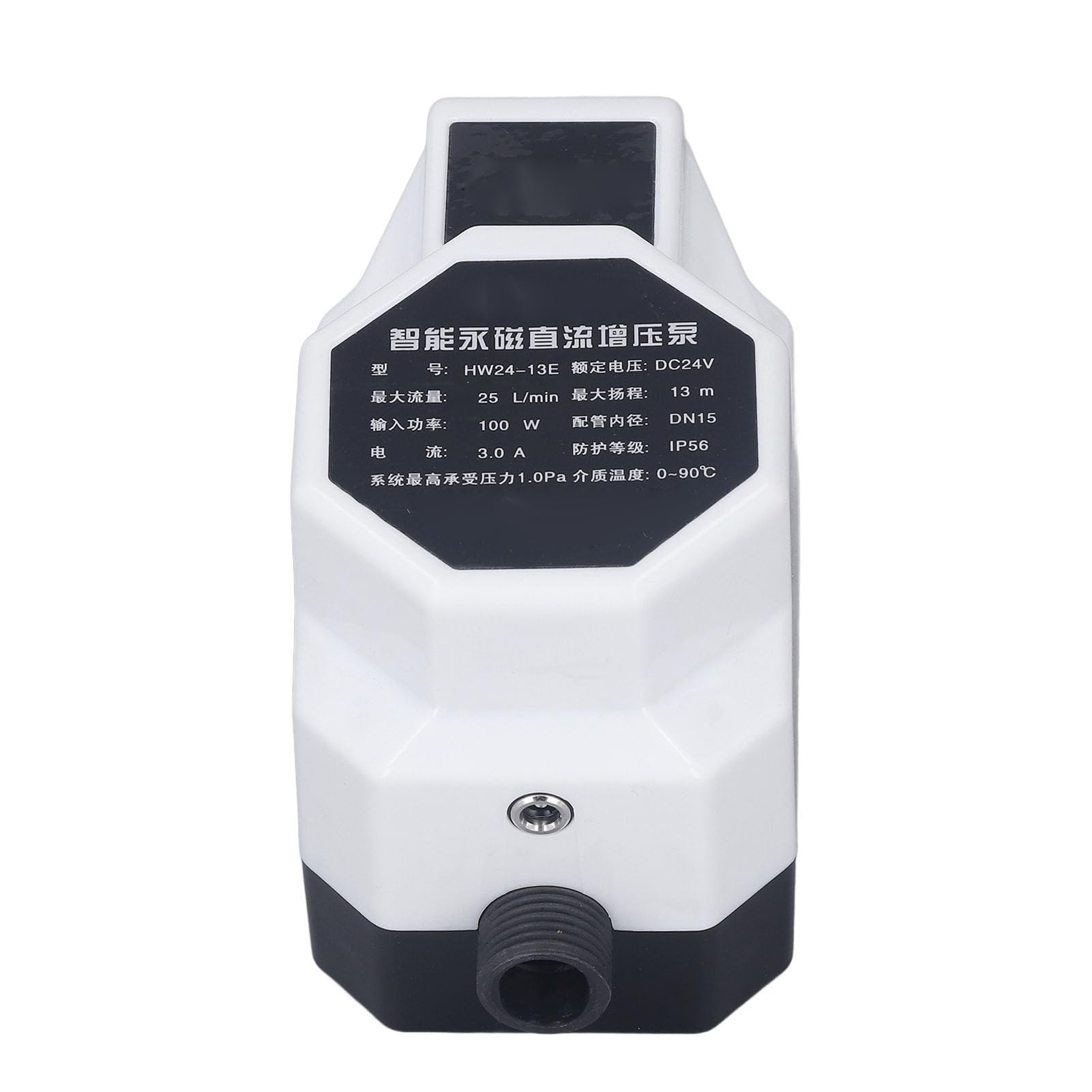 Bomba de presión 100w Ip56 13m descarga 24v circulación automática para calentador de ducha doméstico 100 240v
