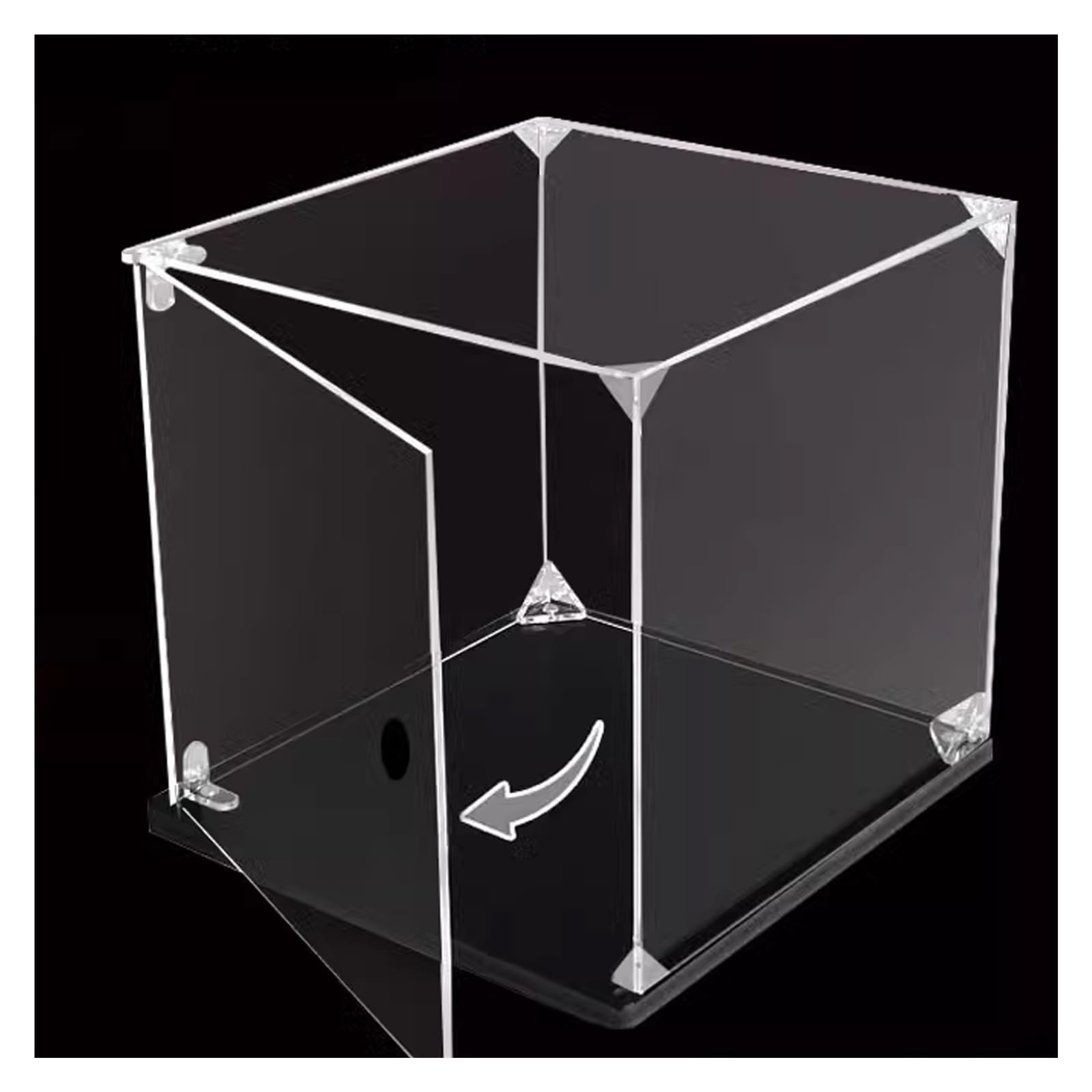 Amazon.co.jp: アクリルボックス 透明 4 6 8 10 12 14 16 18 20