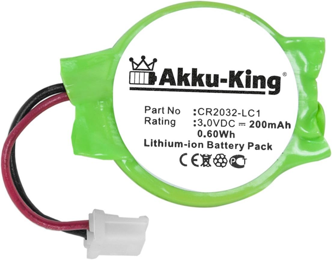 Synergy Digital CR2032-LC1 CMOS Batteries - 3V Li-Ion BIOS Batteries For Sony Devices, 3 Pack