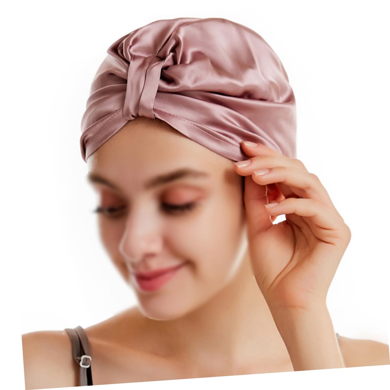 Beaupretty 2 Piezas Shower Cap Secado rápido Gorro de Dormir Sombrero Gorro de