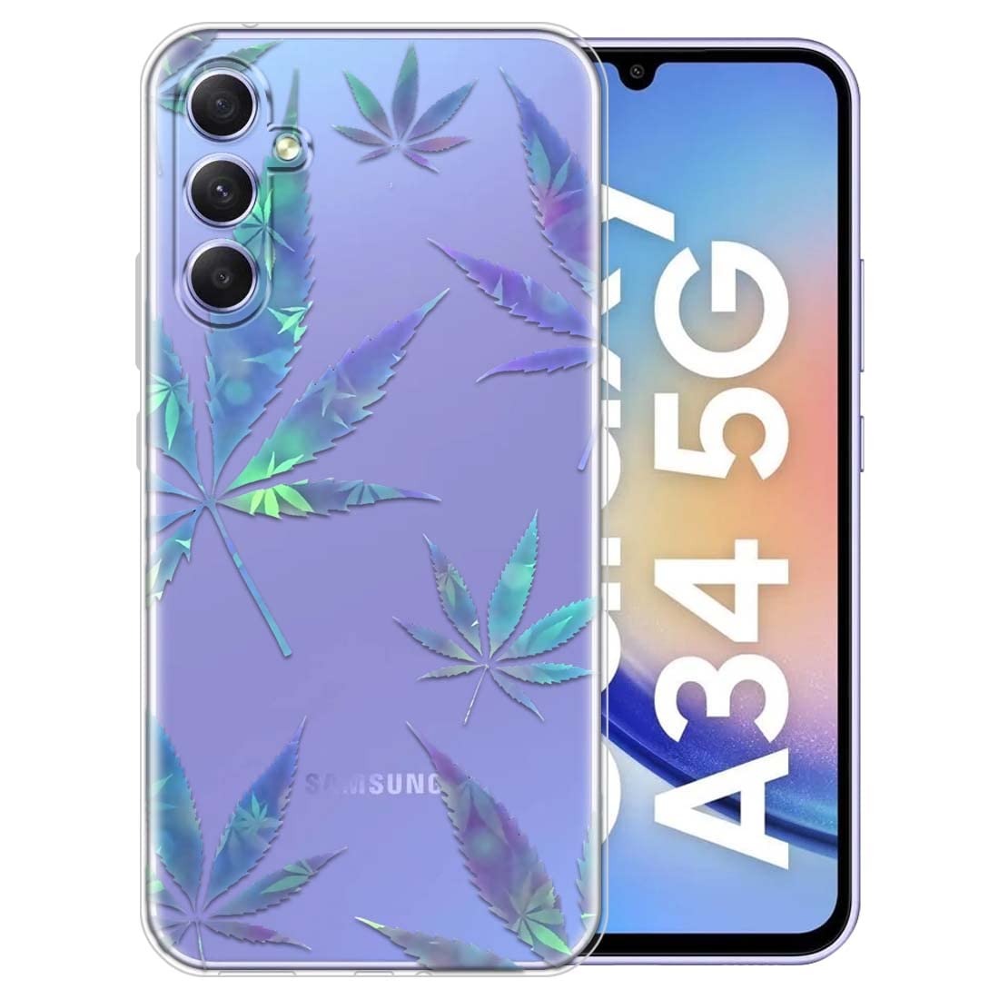 Fashionury Soft Silicon Slimfit Back Cover for Samsung Galaxy A34 5G Stylish Printed Back Cover for Samsung Galaxy A34 5G -D1091 (B0C152GN5K) Amazon Price History, Amazon Price Tracker
