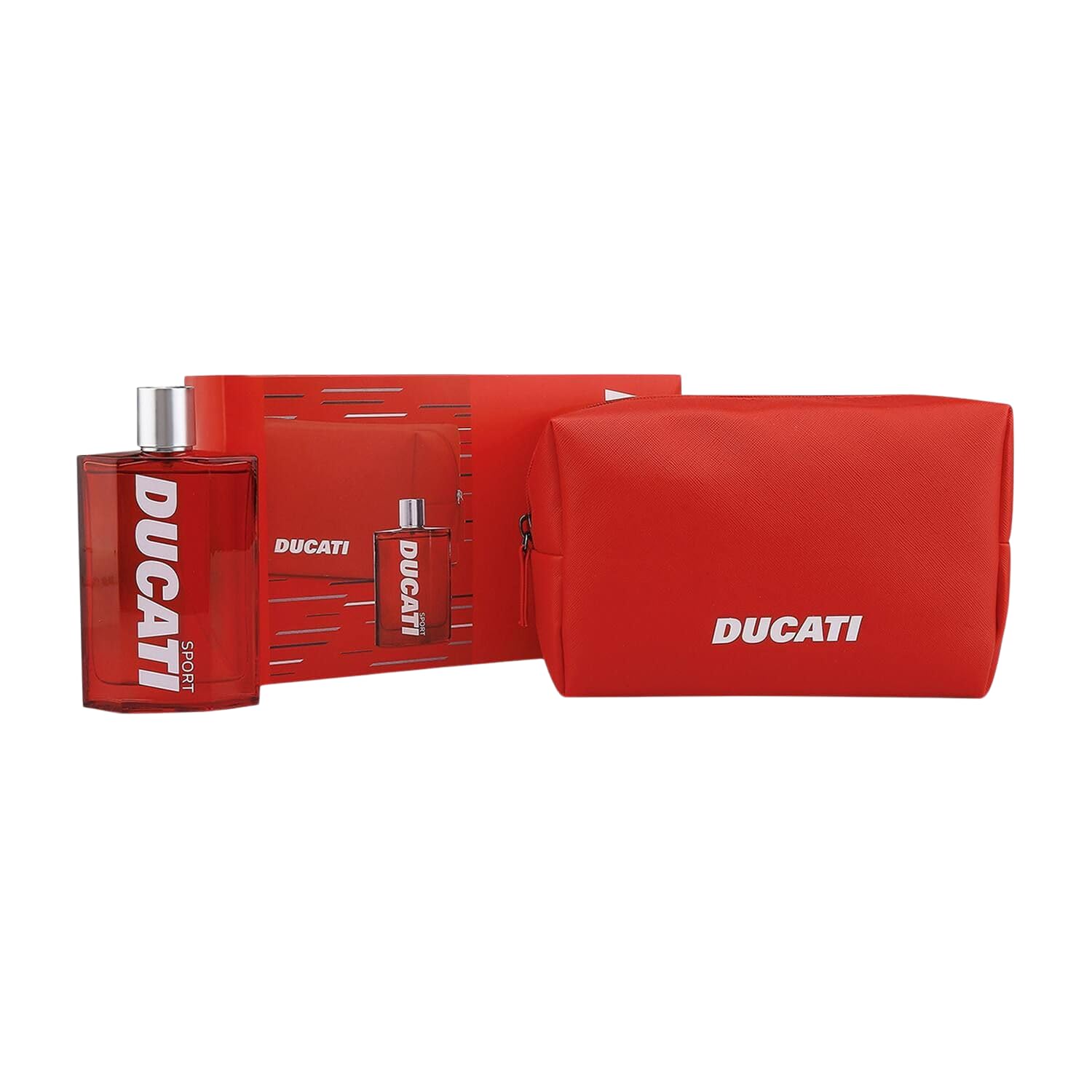 DUCATI SPORT | Set Regalo, Profumo Uomo da 100ml + Beauty Case
