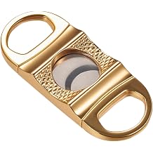 Visol Montana Double Guillotine Cigar Cutter Gold