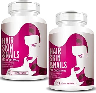 Kit 2x Hair Skin & Nails Mulher 60 Cápsulas - Flora Nativa