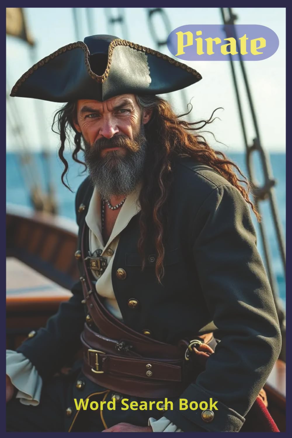 Pirate: A High‑Seas Word Search Adventure Filled With Pirate Legends, Nautical Tools, Hidden Treasure, Maritime Lore, Rogue Crews, and Over 450 Words of Swashbuckling Fun