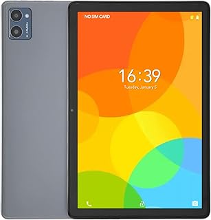 PUSOKEI 10.1 Inch Tablet, Gaming Tablet, Octa Core CPU, 8GB RAM 128GB ROM, 4G LTE Tablet, IPS Display, 5MP+13MP Camera, BT5.0, 5G WiFi, Android11, Long Battery Life (Grey)