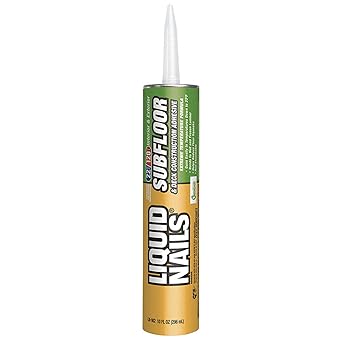 Liquid Nails LN-902 6 Pack 10 oz. Subfloor and Deck Construction Adhesive, White