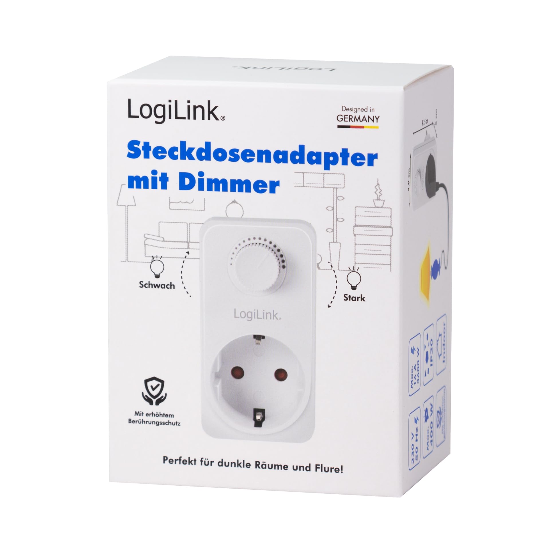 LogiLink Enchufe Adaptador, PA0151