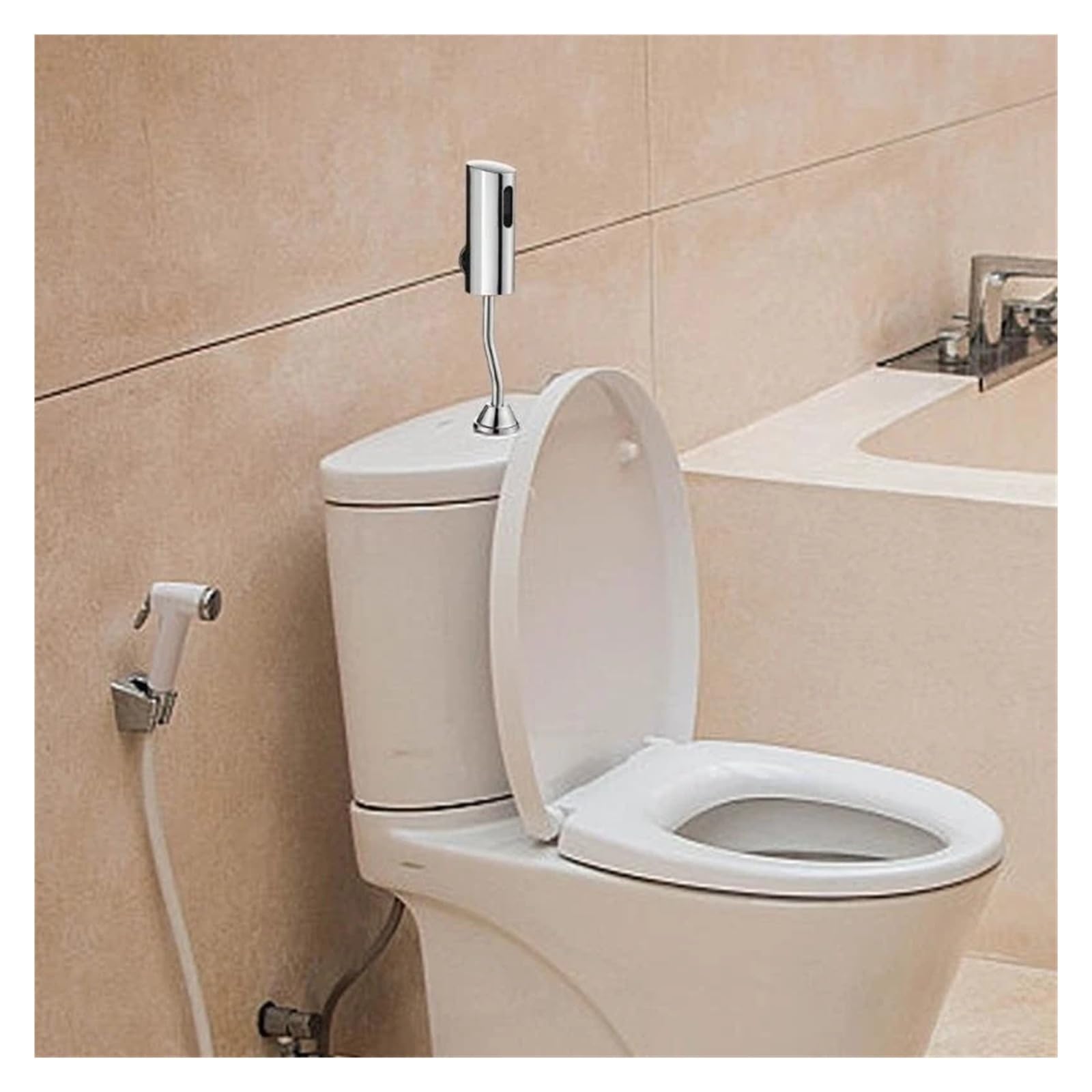 Fluxómetro manual para inodoro Baño Inodoro Sensores Automáticos Urinario Descargas Válvulas Montaje En Pared