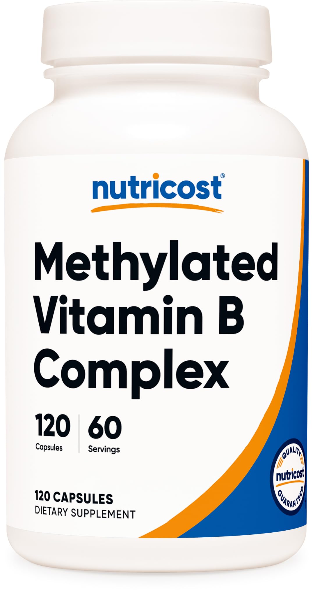 Nutricost Methylated Vitamin B Complex 120 Capsules, 60 Servings