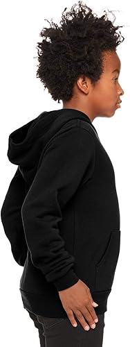 Miniatura 3 de Bella Canvas Sudadera con capucha de forro polar de esponja (3719Y), Azul Marino, L