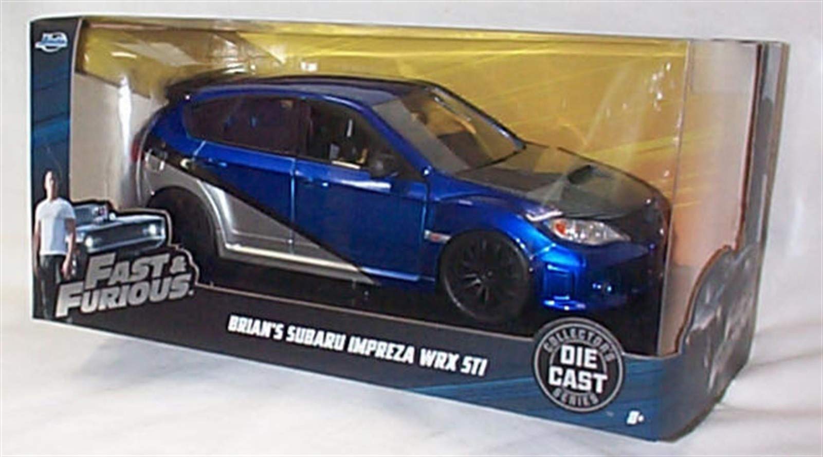 Jada fast & furious Brian's Subaru Impreza WRX STI car 1:24 scale diecast model