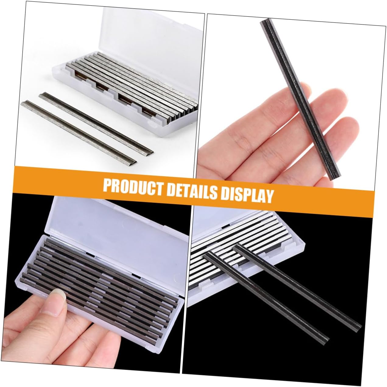 Mipcase 5sets Alloy Planer Blades for Softwood Accessories for Woodworking Tasks Ergonomic Design for Improved Efficiency