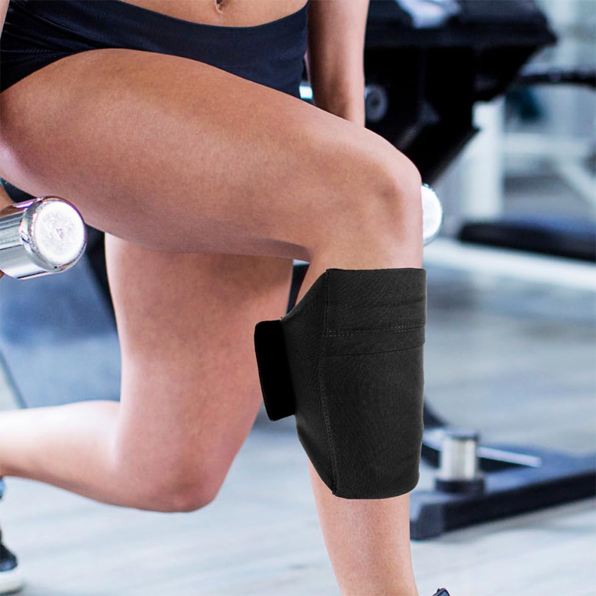 Operitacx 10 Pièces Pochette de Jambe pour Téléphone de Sport, Taille