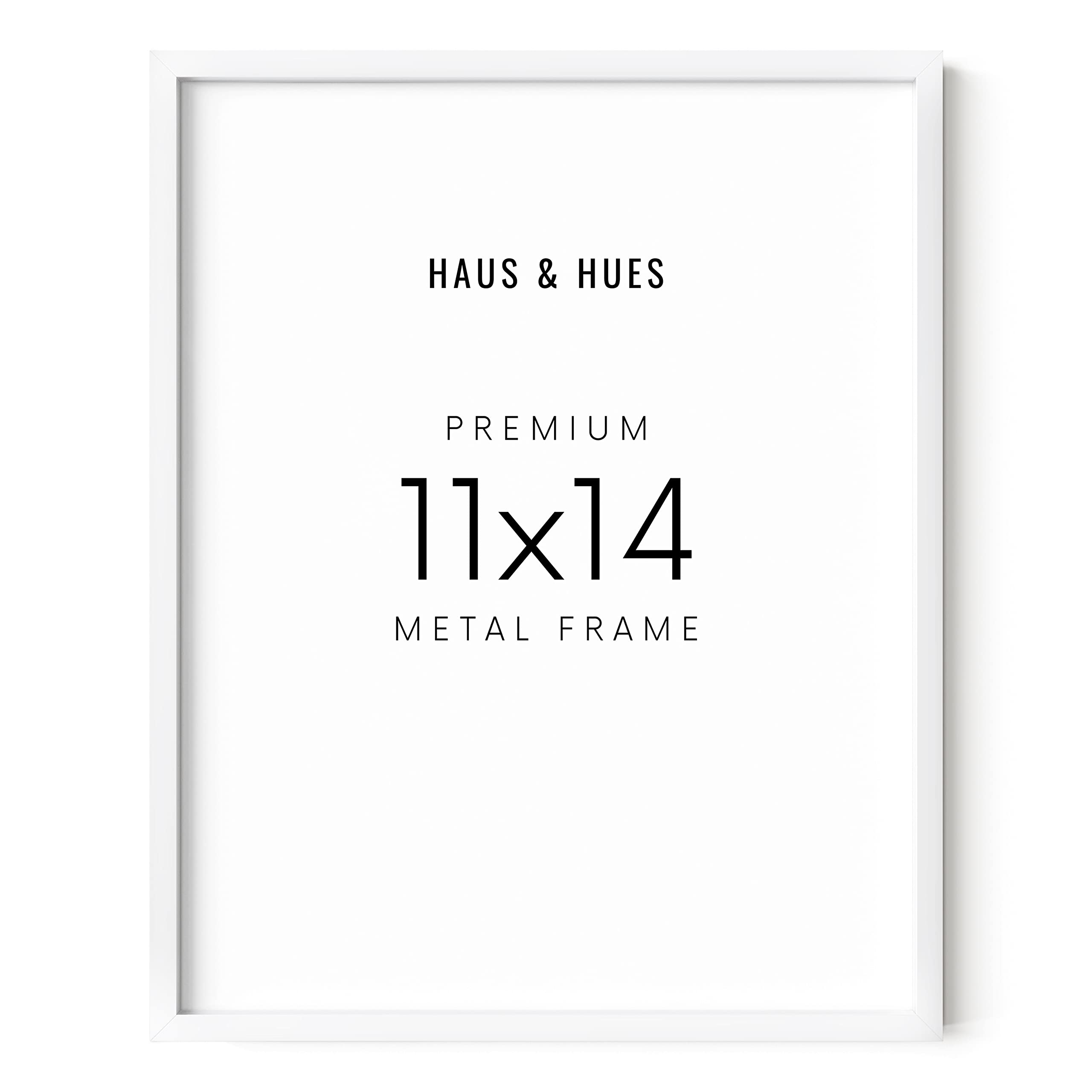 HAUS AND HUES 8x10 White Picture Frame, 8x10 White Frame, White 8x10 Frame, 8x10 Frame White