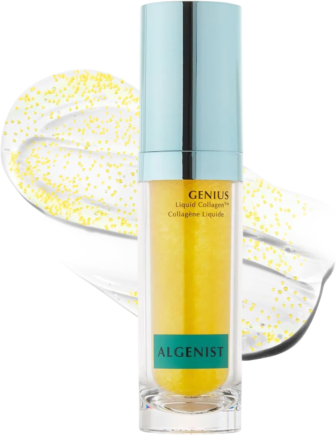 GENIUS Super Size Liquid Collagen Serum - Firming and Hydrating Face Serum with Collagen + Vitamin E - Helps Visibly Minimize Fine Lines + Wrinkles and Improve Elasticity (2 oz)