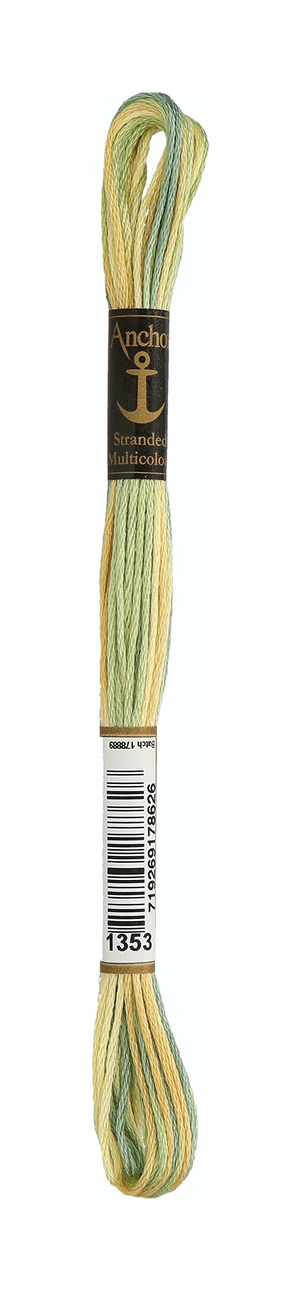 Anchor Sticktwist Multicolor, Running Length: 8M 1353 Embroidery Threads