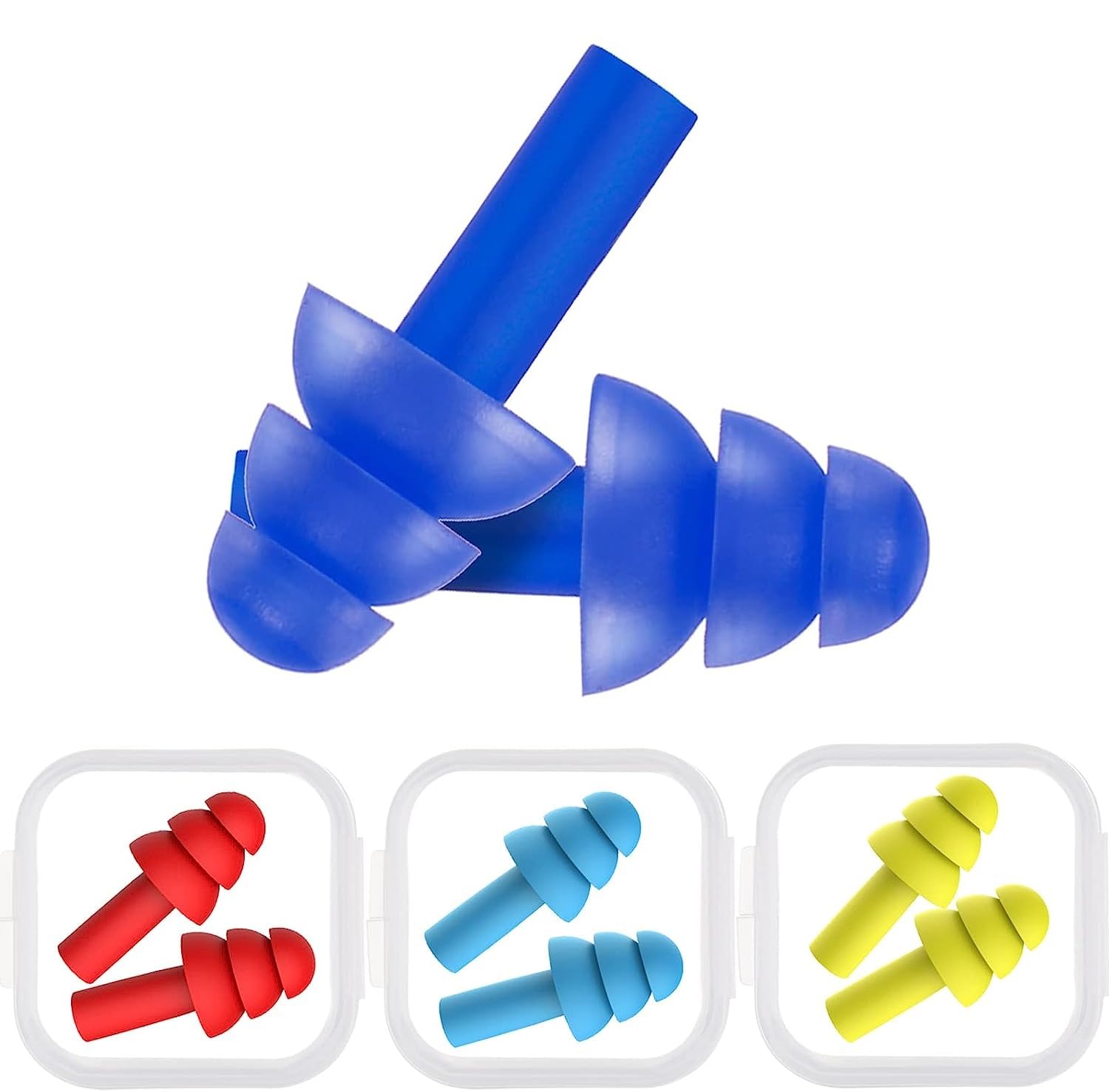 Buy Keli Pairs Noise Cancelling Ear Plugs, Premium Soft Silicone