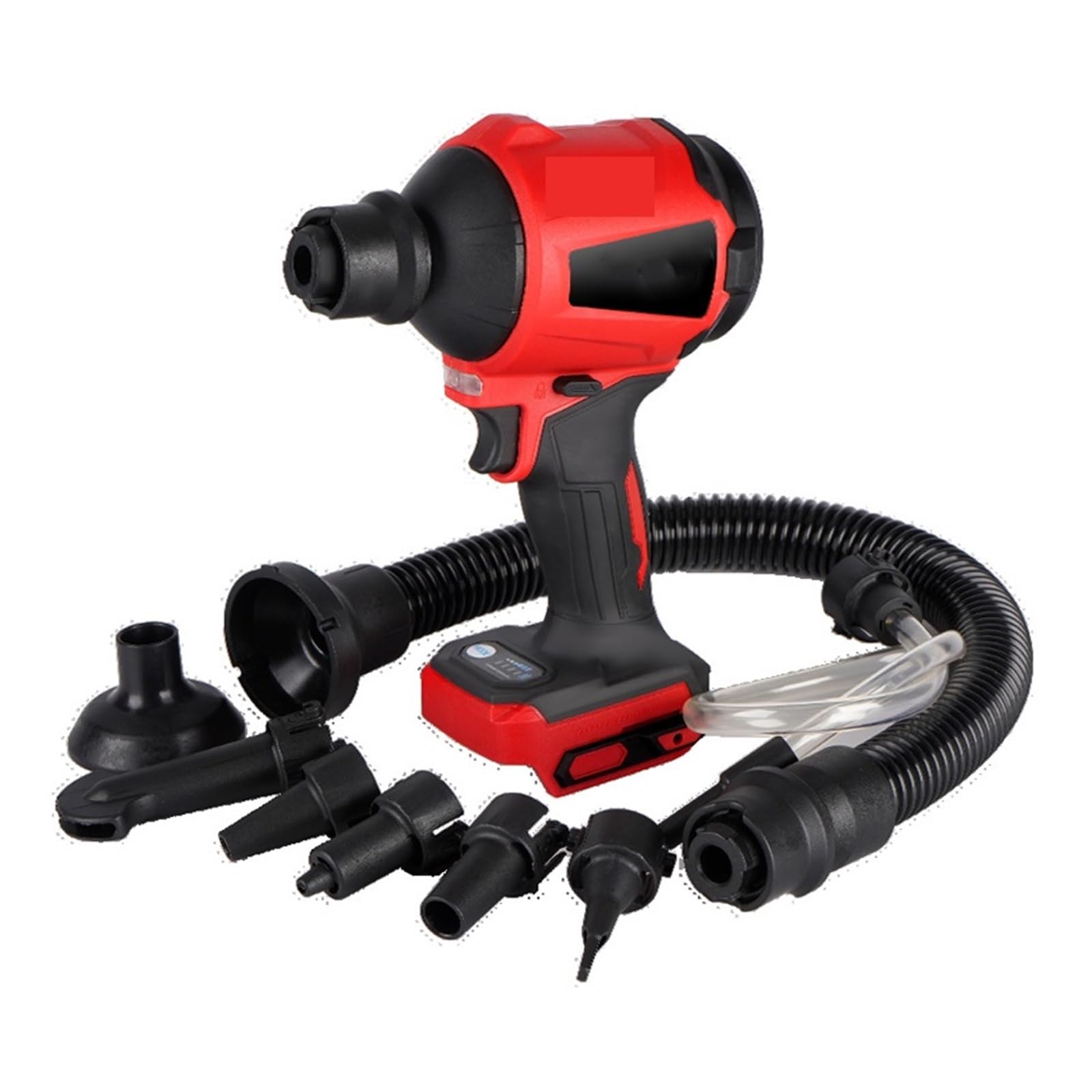 Ventilador, Soplador de Polvo sin escobillas de 1500W 80000RPM, soplador inalámbrico multifunción con función de vacío for batería de 18v