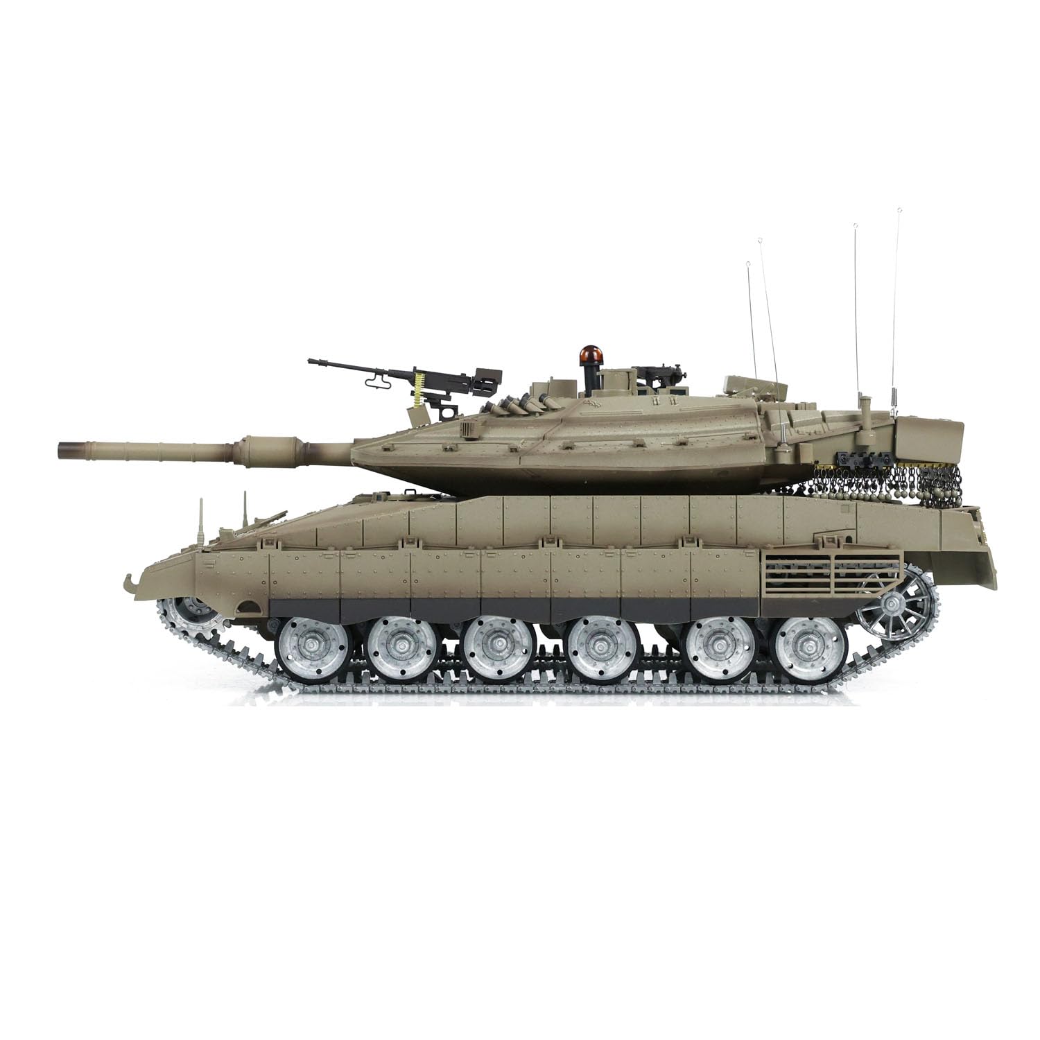 1/16 RC Panzer IDF Militär Merkava MK IV Metallschienen Straßenräder Leerlauf Pro Edition Hobby Grade Panzer Modell Tank BB Shooting Airsoft Tank That Shoot