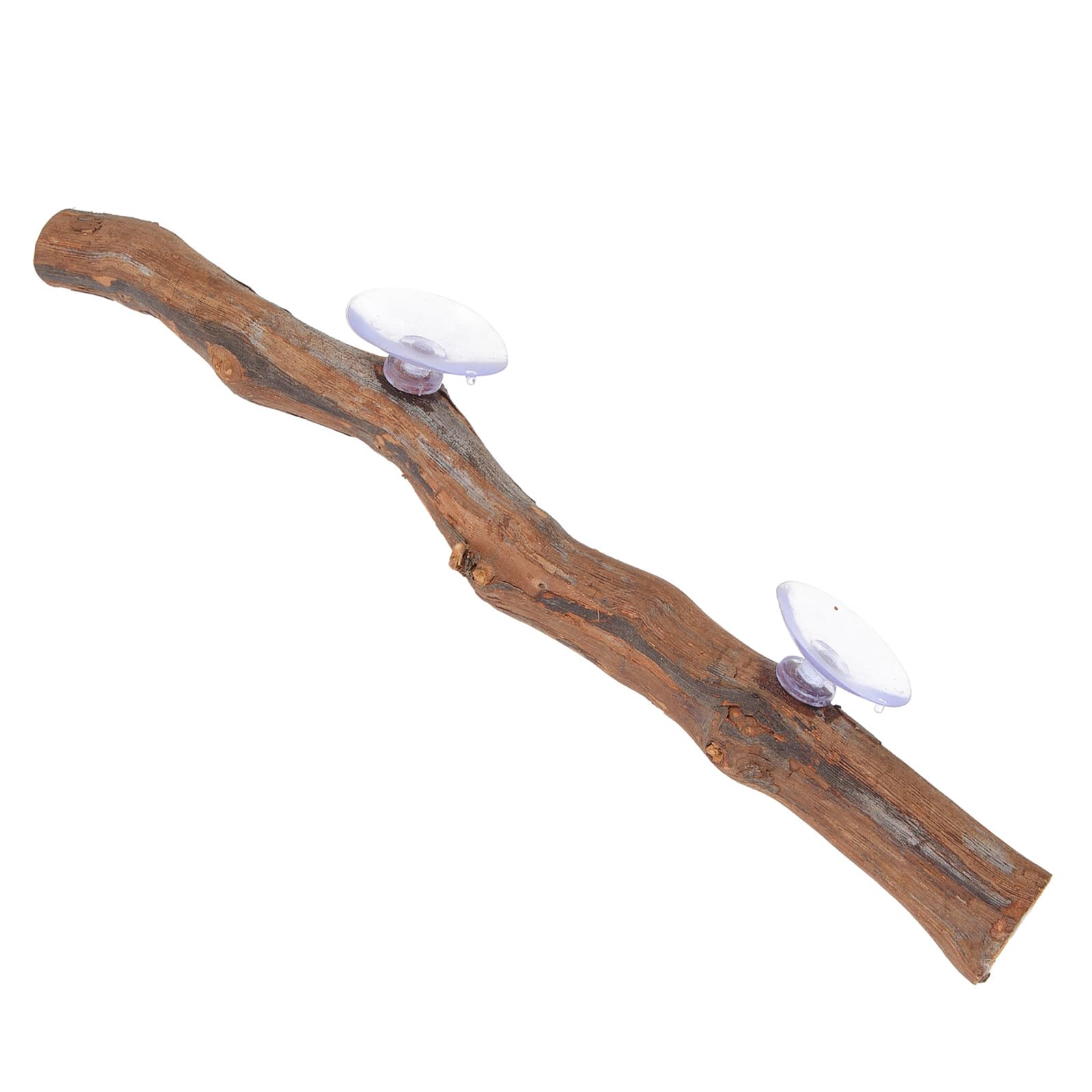 Kisangel Supporto in Legno per Arrampicata Rettili e Lucertole, Decorazione per Gabbia Compatta in Legno di Vite, Giocattolo Naturale per Habitat Rettili Piccoli e Medi