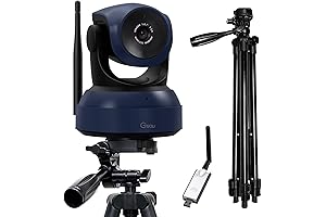 1080P Wireless Webcam for PC, Plug and Play Streaming Camera with Adjustable Field