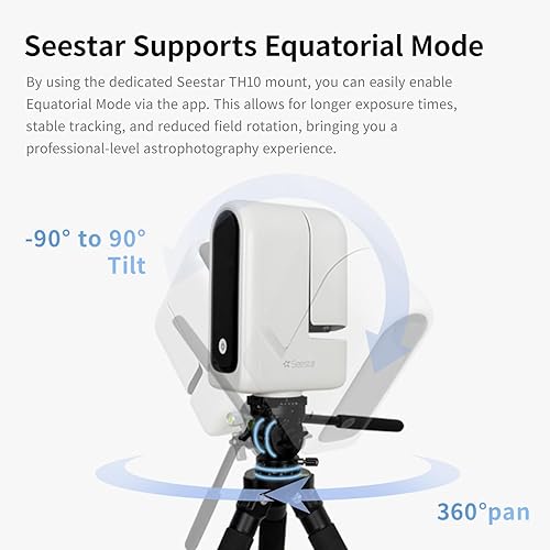 Miniatura 2 de ZWO Seestar S30 - Telescopio digital inteligente todo en uno, Compañero de viaje compacto y portátil para entusiastas de la astronomía y