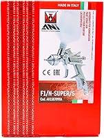 Vista 9 de ANI F1/N-Super/S HVLP Pistola de pintar a aire comprimido para automoción - Pistola de pintar con boquilla de acero inoxidable ligera