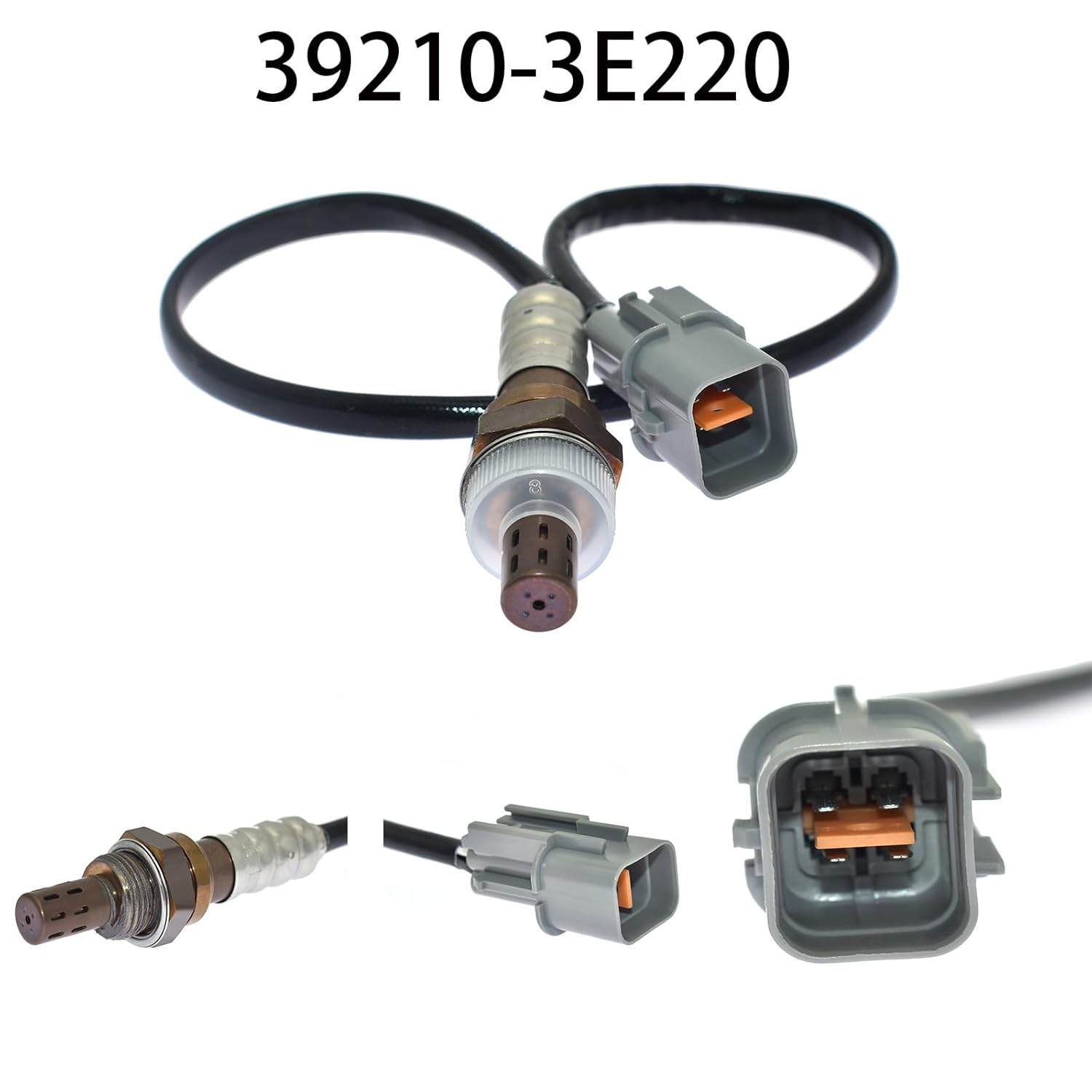 39210-3E210+39210-3E220+39210-3E130+39210-3E140 Oxygen O2 Sensor Compatible with Hyundai Santa Fe 2007-2009 2.7L