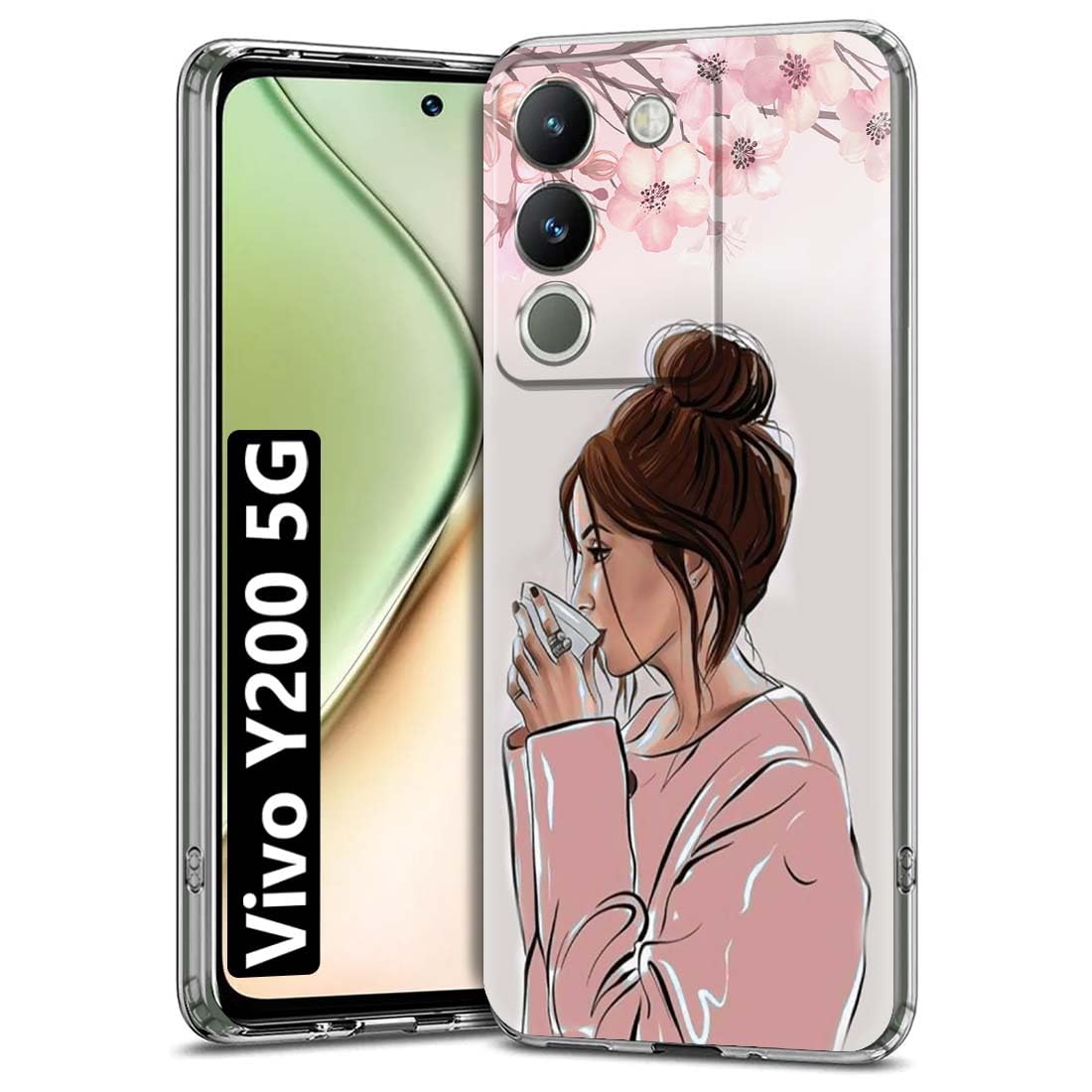 Fashionury Designer Case for Vivo Y200 5G Back Cover for Vivo Y200 5G Printed Back Cover -D0052 (B0CNPXXN9V) Amazon Price History, Amazon Price Tracker