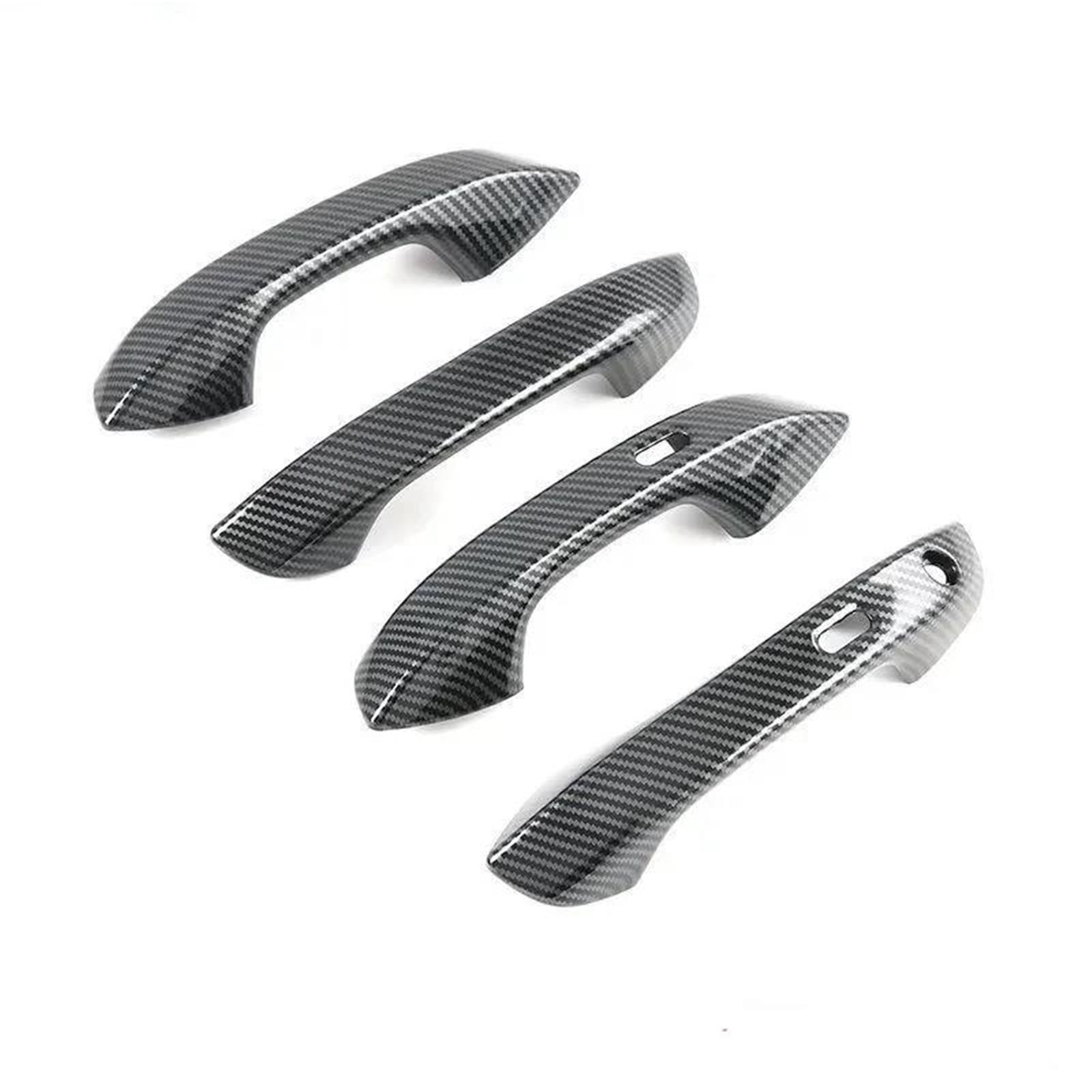 Kjhopy Style 3 Car Door Handle Cover Decorative Stickers And Accessories For Vw For Golf Mk8 Gte Gtd Gti R 2020~2025(Style 3)