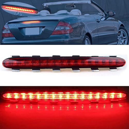 Tercera luz de freno LED para Mercedes Benz CLK W209 2002-2009, lámpara de luz trasera de freno de tercera parada LED para Benz Reemplazar #