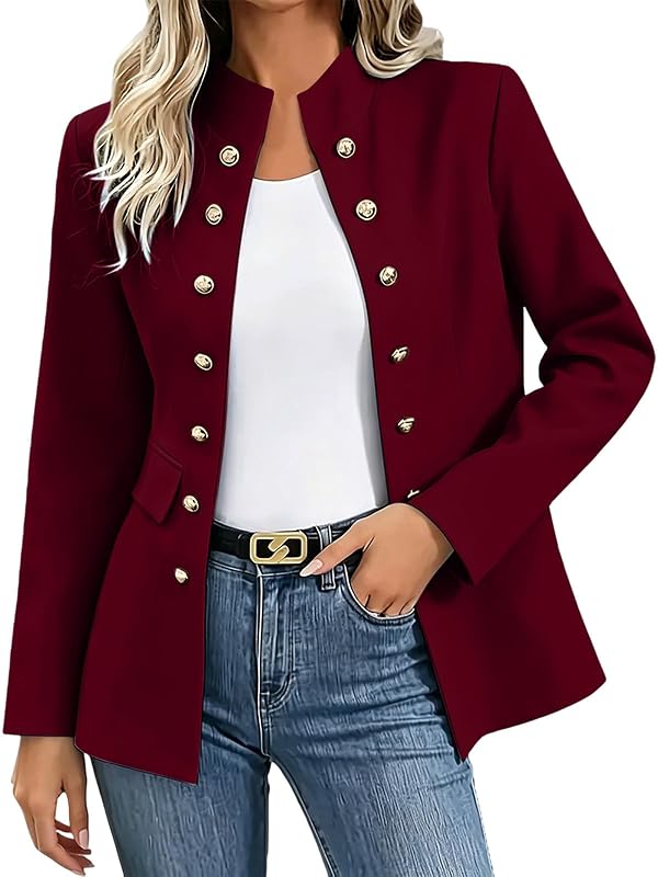 Blazers for Women Business Casual Open Front Elegant Suit Jacket