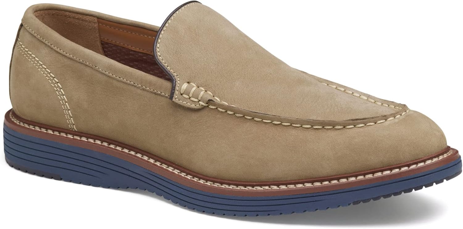 Johnston & Murphy Men’s Upton Venetian Shoe – Men’s Walking Shoes, Casual Shoes for Men, Sneakers for Men, Flexible Shoes for Men, TRUFOAM Sole & Cushioned Insole