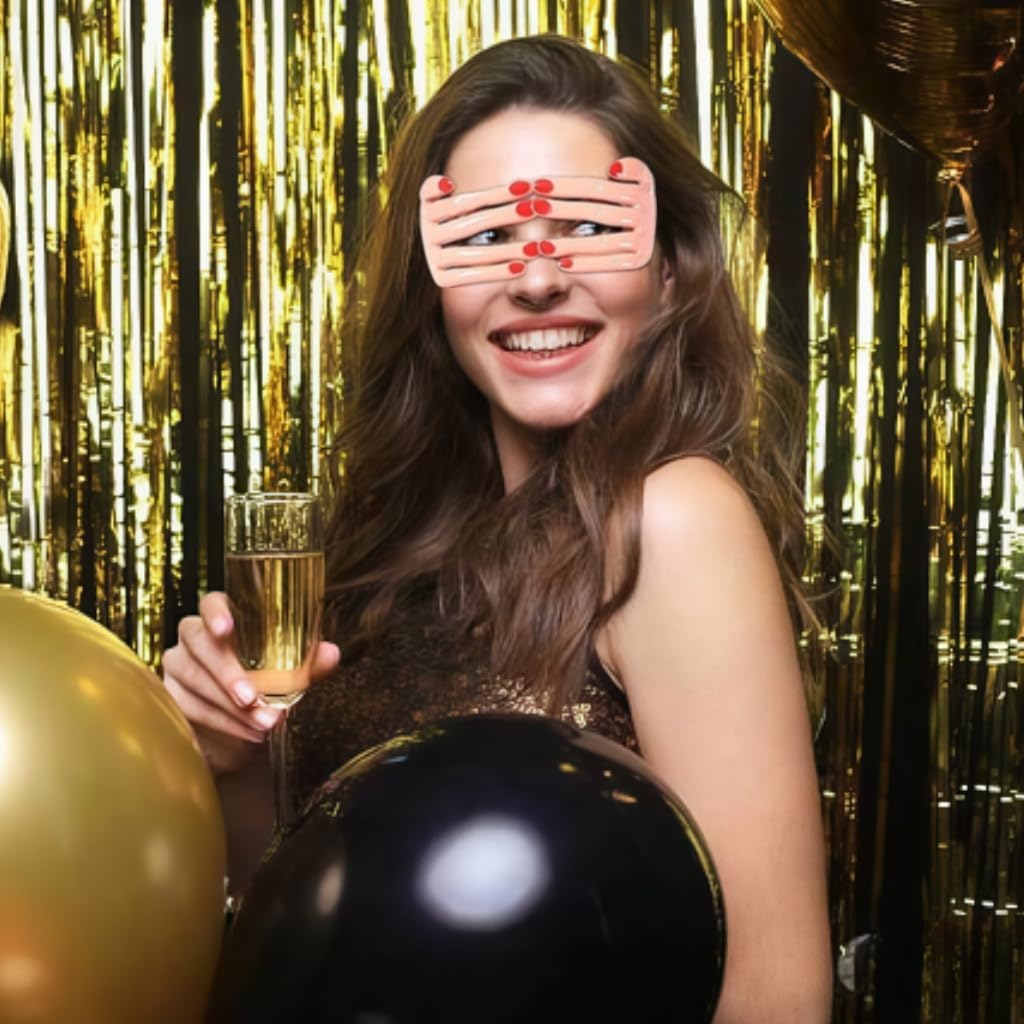 Funny Sunglasses for Adults Gag Gifts, Bachelor Party Fun Sunglasses with Novelty Design, Hilarious Finger/Leg Shaped Party Glasses - Image 7