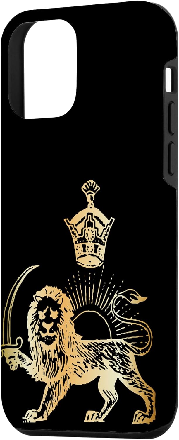 Persian Flag Iranian Lion Sun and Crown Iran Persia Case for iPhone 12 mini