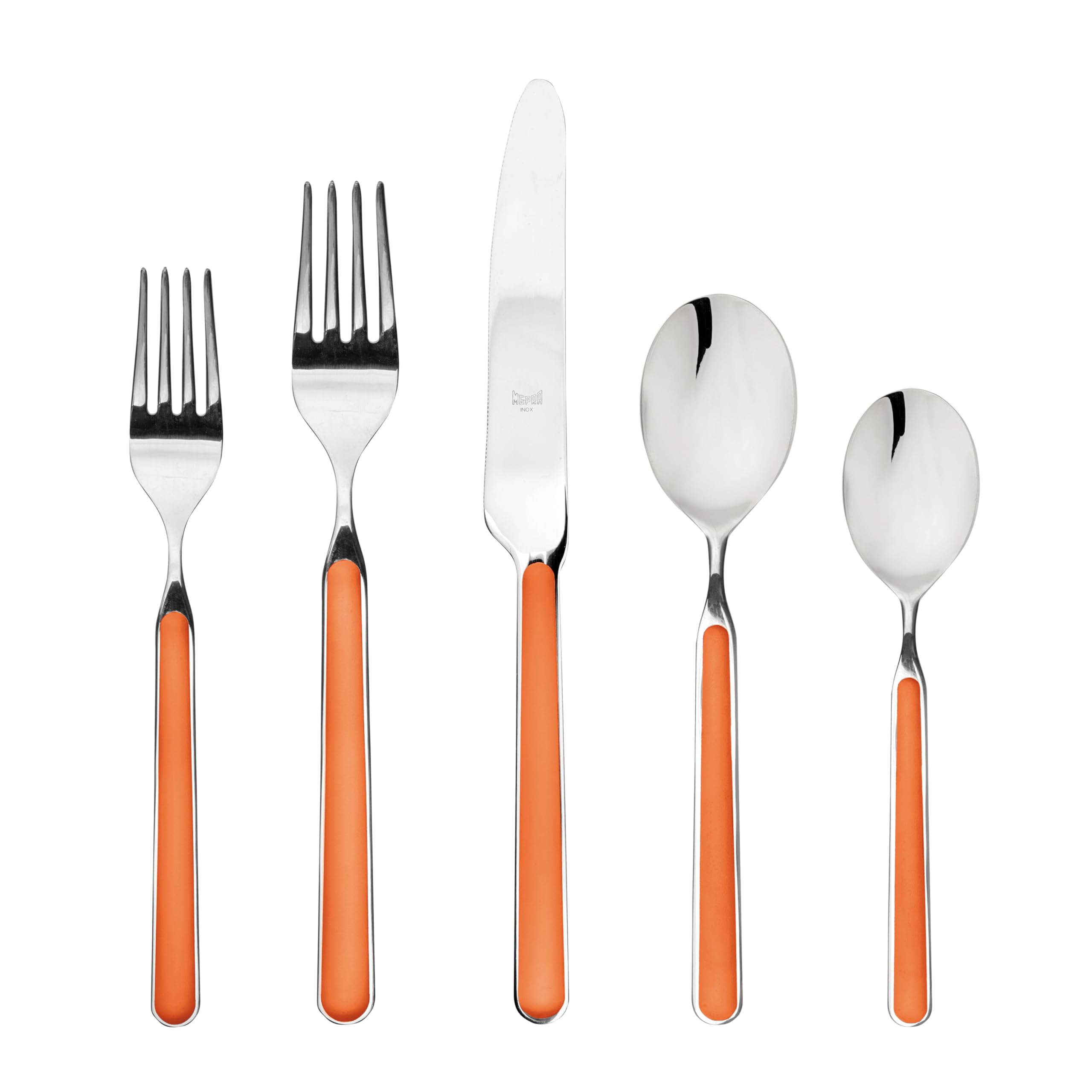 MEPRA 10N722005 Fantasia Petroleum 5-Piece Durable 18/10 Stainless Steel European and American Style Flatware Cutlery Set for Fine Dining, Dishwasher Safe - Service for 1 — Amazon image 9