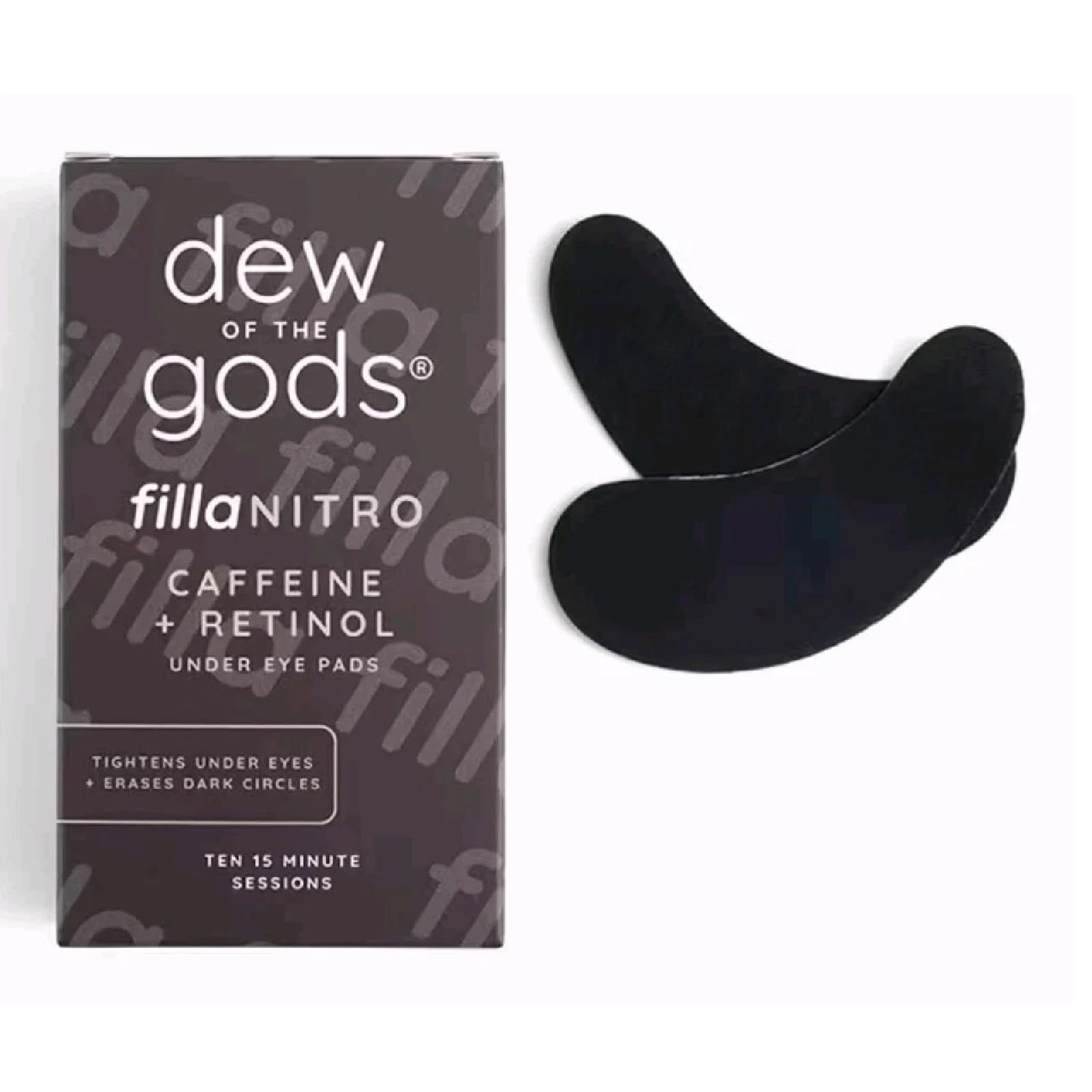 Dew of the Gods Filla Nitro Caffeine + Retinol Under Eye Pads (10sets)