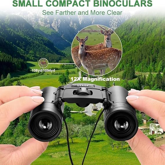 Binoculares 200x25 para adultos y niños miniatura 6