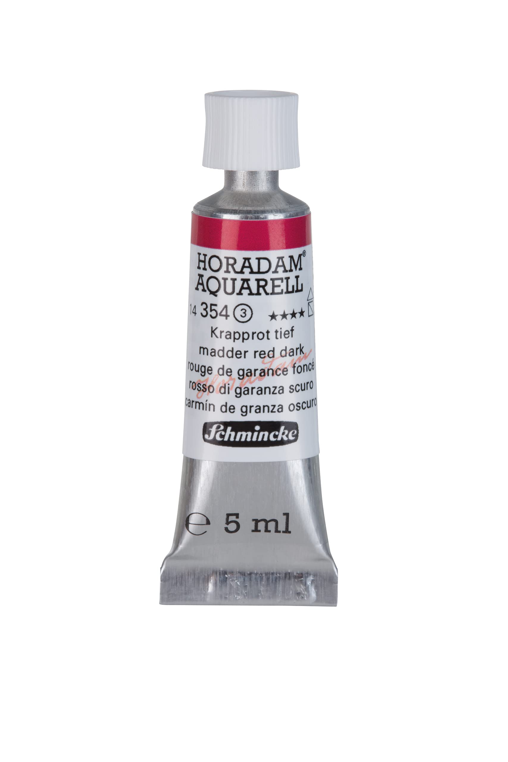 Schmincke - HORADAM® AQUARELL - finest artists' watercolours, deep madder red - 5 ml