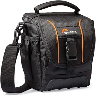 Lowepro Lp36864-0Ww, Sh 120 Ii Adventure Bag For Camera, Compact Size, Fits Dslr With Attached Kit Lens, Memory Card, Small Accessories